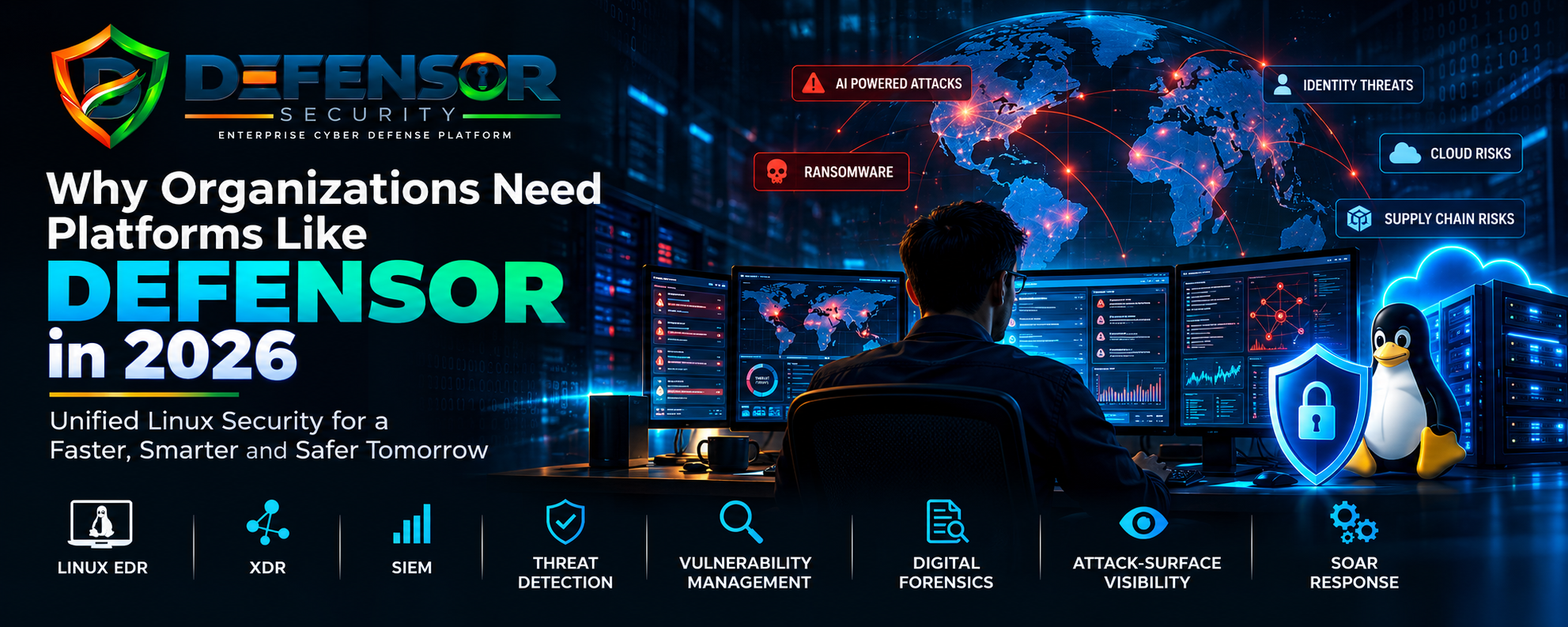 Why Organizations Need Unified Cybersecurity Platforms Like DEFENSOR.in in 2026
