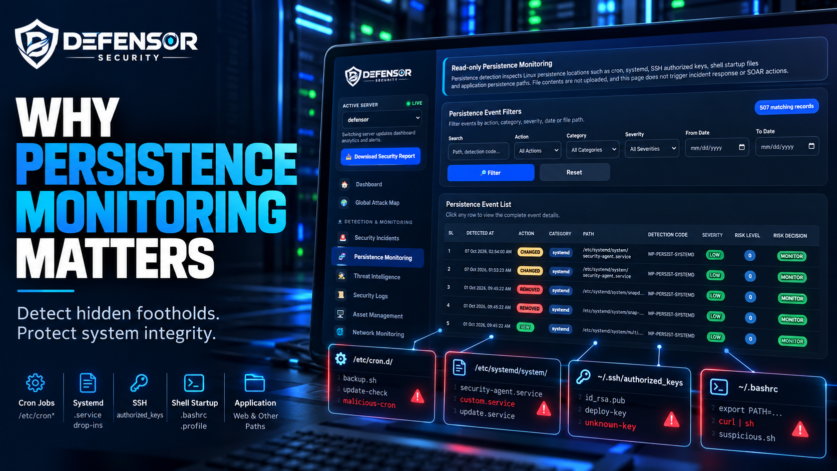 Why Persistence Monitoring Matters in Cybersecurity